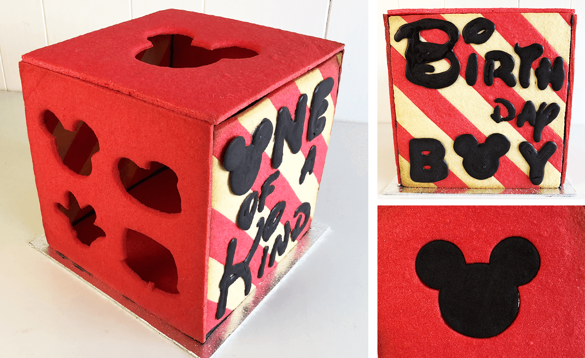 Edible Mickey Mouse Shape Sorter