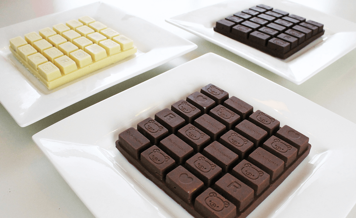 Rilakkuma Chocolate Bar with Hazelnuts