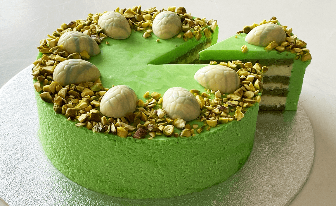 Pistachio Easter Cake