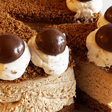 Speculaas No-Bake Cheesecake