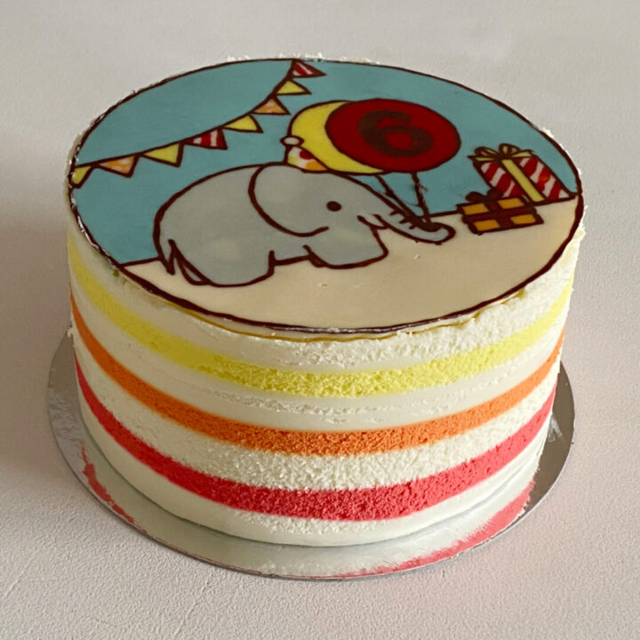 Elephant Birthday Cake