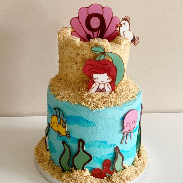 The Little Mermaid Cake
