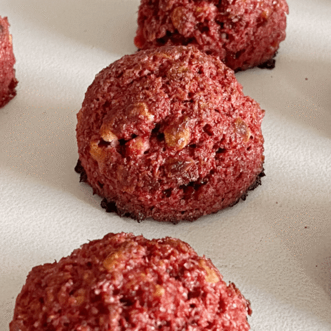 Red Velvet Kokosballen
